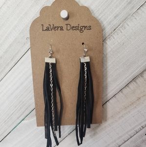 Genuine Leather Earrings